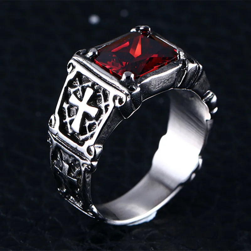 The Crimson Omen Ring – Relic of the Forgotten Templar