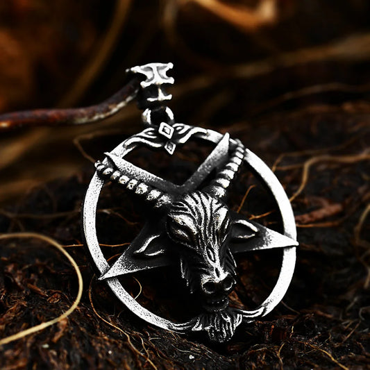 Infernal Baphomet Pendant – Embrace the Forbidden