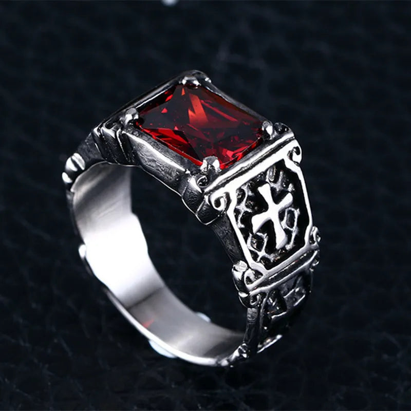 The Crimson Omen Ring – Relic of the Forgotten Templar