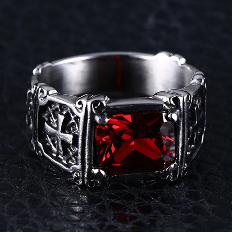 The Crimson Omen Ring – Relic of the Forgotten Templar